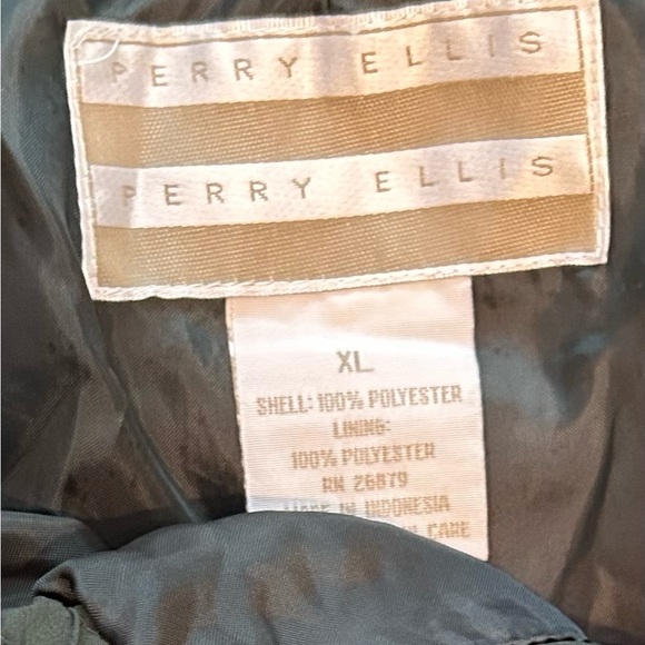 Perry Ellis Dark Green Chinos - Picture 2 of 4